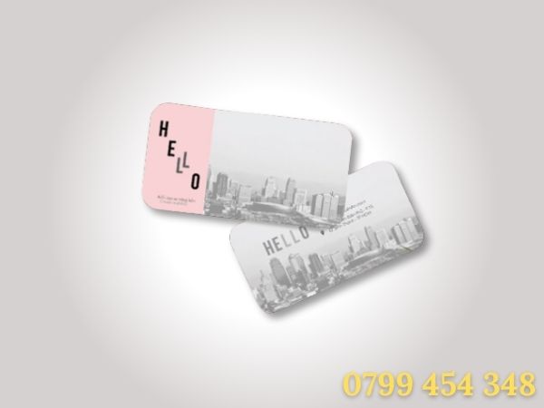 Danh thiếp bo góc chuẩn