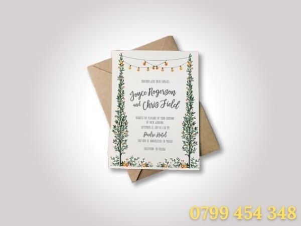 Thiệp mời cơ bản