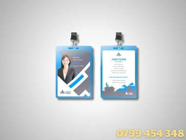 Thẻ nhựa nhân viên