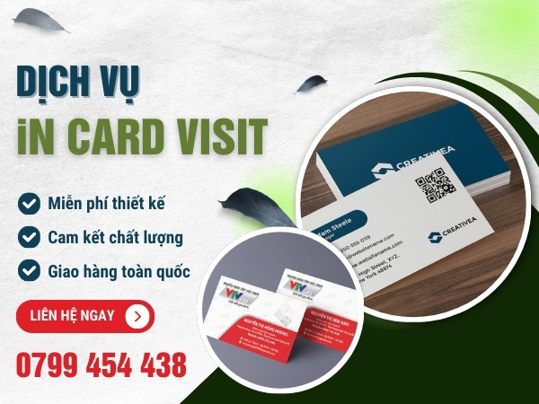 In Card Visit Đẹp Giá Rẻ Tại Huế Giải Pháp Cho Doanh Nghiệp