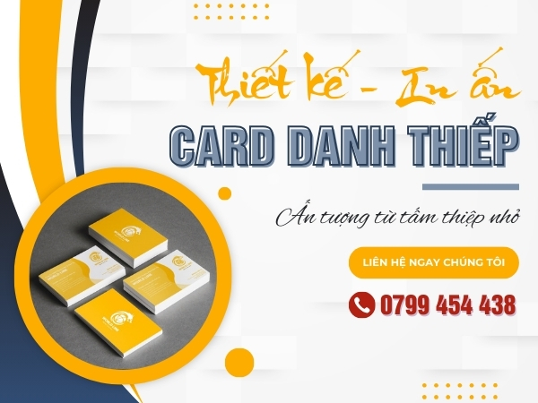 Dịch Vụ Thiết Kế Và In Danh Thiếp Trọn Gói Tại Liên Chiểu Đà Nẵng