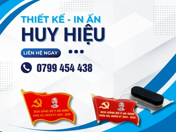 Khám phá công nghệ in huy hiệu tại Gia Lai siêu sắc nét