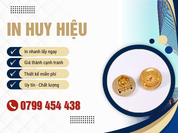Xưởng in huy hiệu tại Hội An Đà Nẵng tiết lộ bí mật ngành in