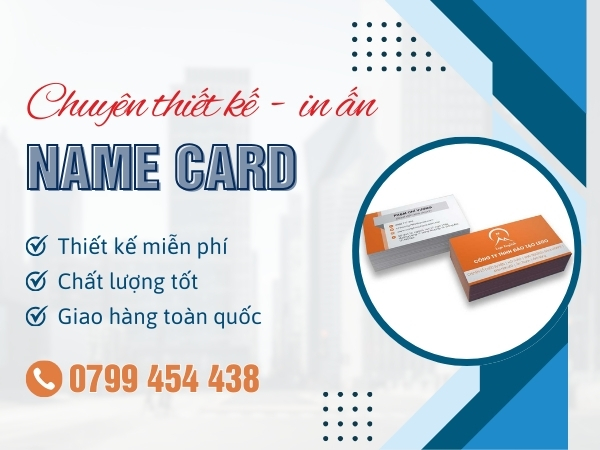 Dịch Vụ In Name Card Giá Hợp Lý Cho Doanh Nghiệp tại Núi Thành Đà Nẵng