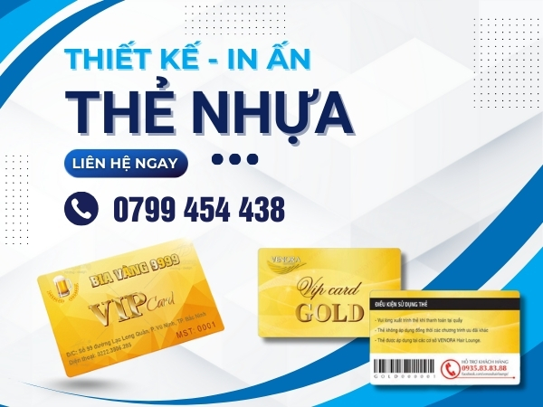 In thẻ nhựa theo yêu cầu tại Hội An Đà Nẵng giá tốt
