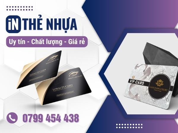 In thẻ nhựa công nghệ hiện đại nhất hiện nay tại Quy Nhơn